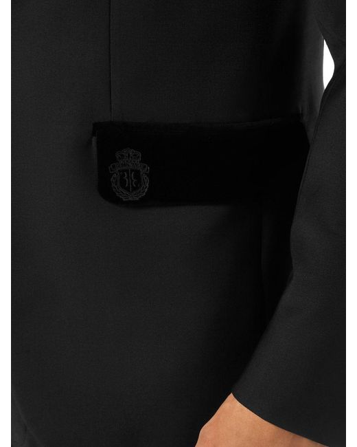Billionaire Black Blazer for men