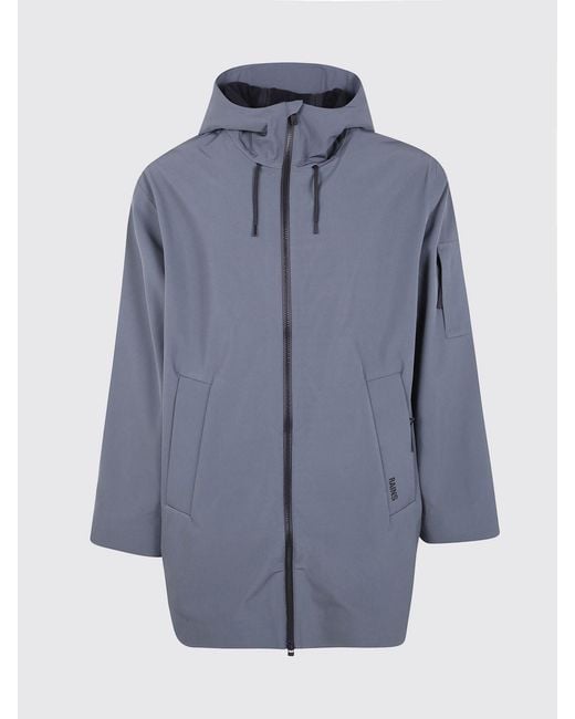 Rains Blue Coat for men