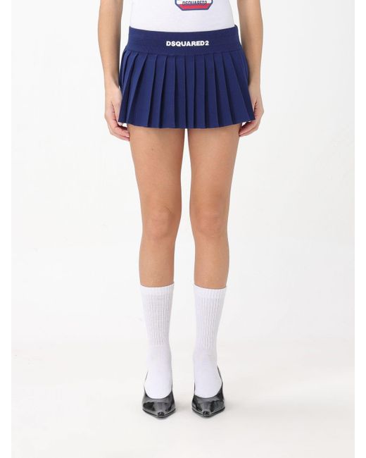 DSquared² Blue Skirt