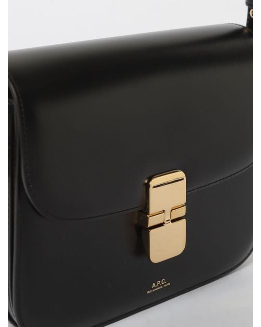 A.P.C. White Handbag