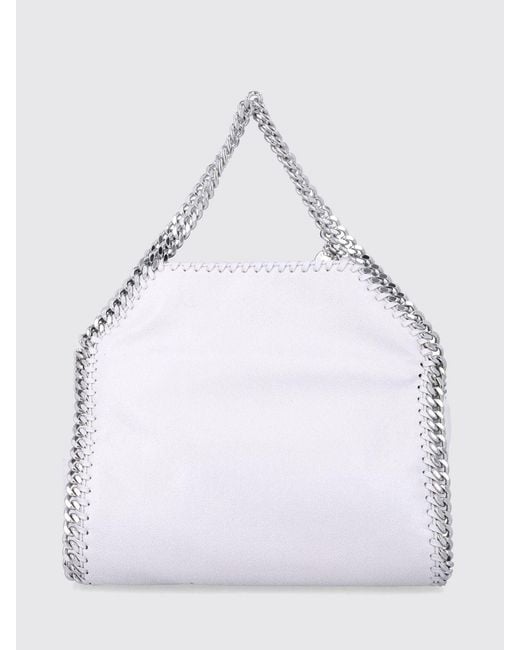Stella McCartney White Falabella Mini Tote Bag