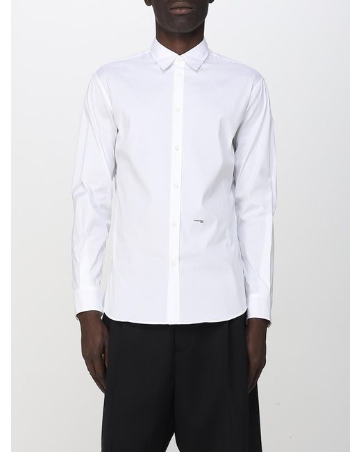 DSquared² White Shirt In Cotton for men