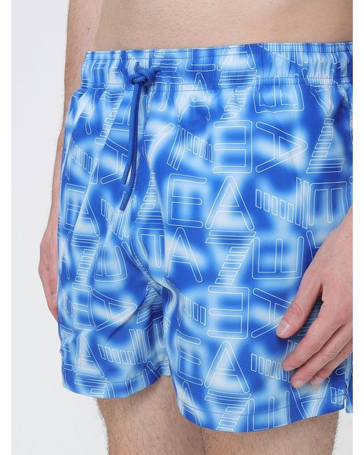 EA7 Blue Swimsuit for men