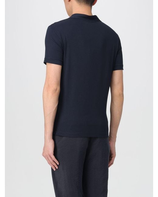T-shirt Giorgio Armani pour homme en coloris Blue