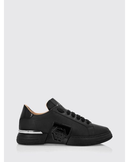 Philipp Plein Black Sneakers for men