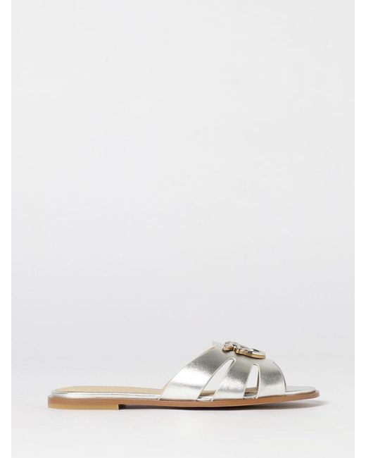 Pinko White Milly 04 Mules