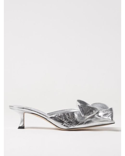 Jimmy Choo Metallic Sandalen Mit Absatz Damen