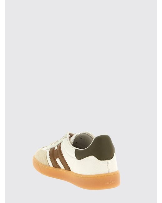 Hogan White Cool Leather Sneakers for men