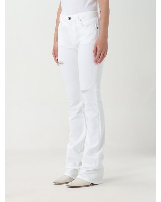 Victory Gate White Jeans