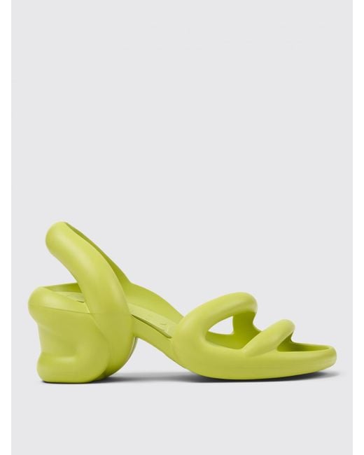 Camper Yellow Lab Sandals Sculptural Heel for men
