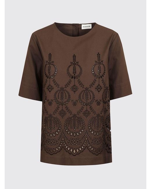 P.A.R.O.S.H. Brown Shirt P.A.R.O.S.H
