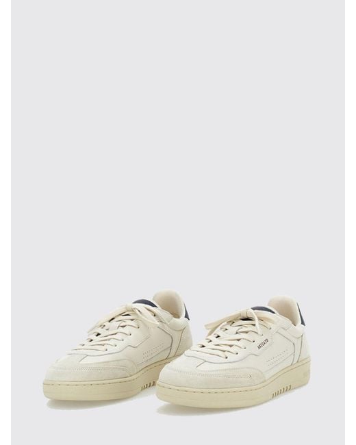 Axel Arigato Natural Dice T-Toe Two-Tone Smooth And Suede Leather Trainers for men