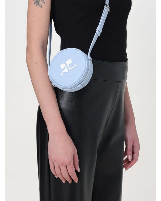 Courreges Blue Umhängetasche Damen