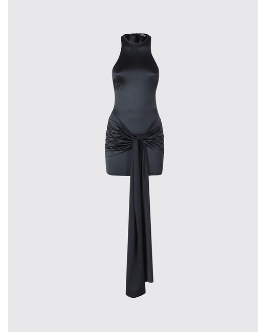 VENUJA Blue Crêpe Mini Dress