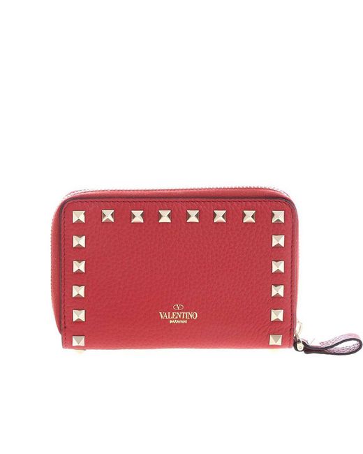 Valentino Women&#39;s Wallet in Red - Lyst