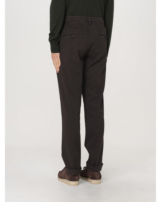 Dondup Black Trousers for men