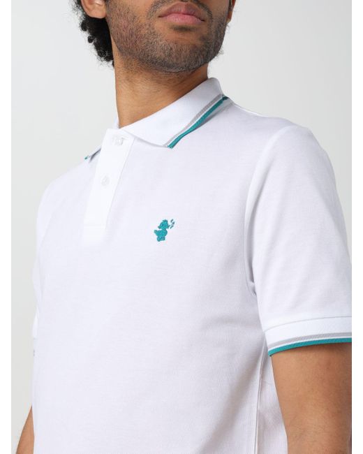 Save The Duck White Polo Shirt for men