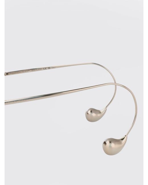 Bottega Veneta White Bv1273S Metal And Acetate Sunglasses