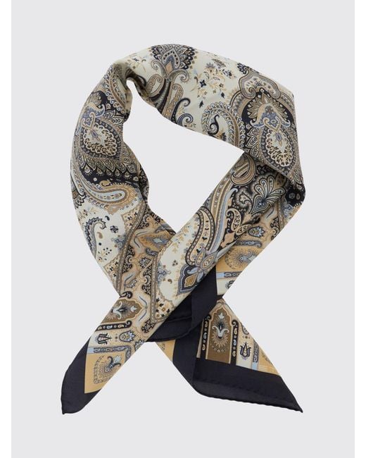 Etro Gray Scarf