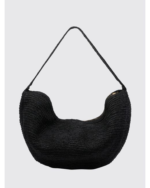 IBELIV Black Vibe Crochet Shoulder Bag