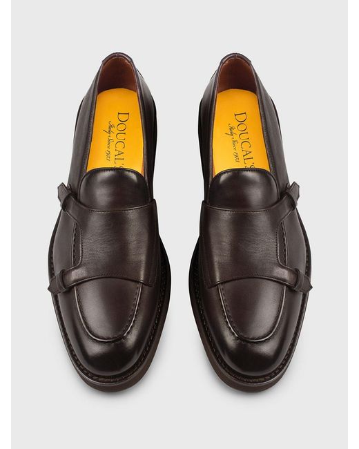 Monk Strap di Doucal's in White da Uomo