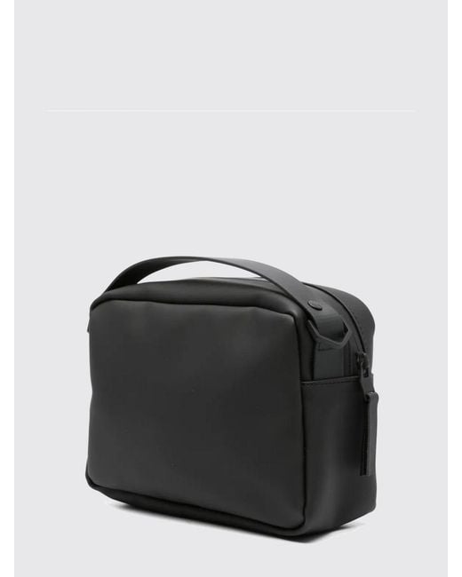 Borsa Box di Rains in Black da Uomo