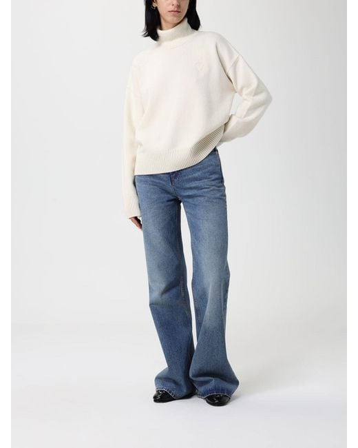 AMI Blue Flared Jeans