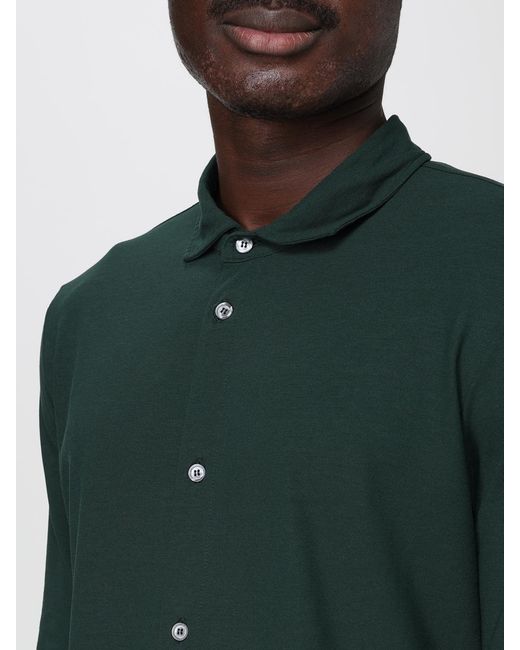 Zanone Green Shirt for men