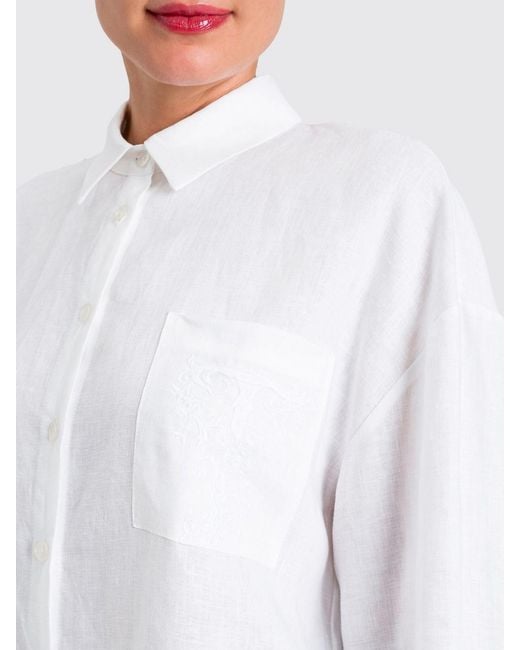 Camicia Basic di Twinset in White
