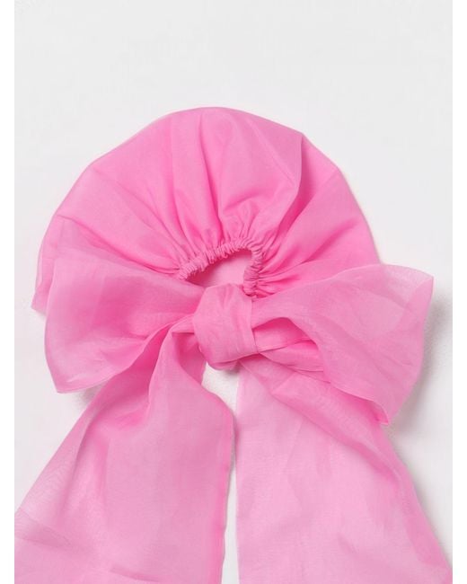 Bandana in tessuto di Emporio Armani in Pink