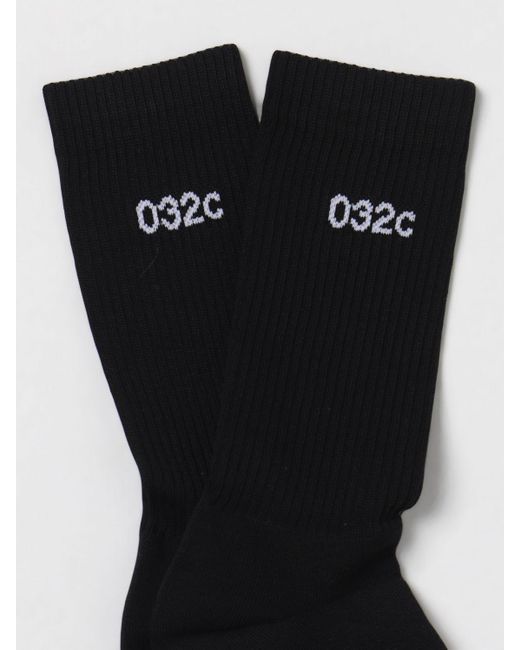 032c Black Socks for men