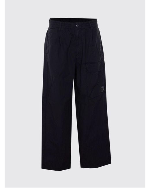 C P Company Blue Cargo Trousers for men