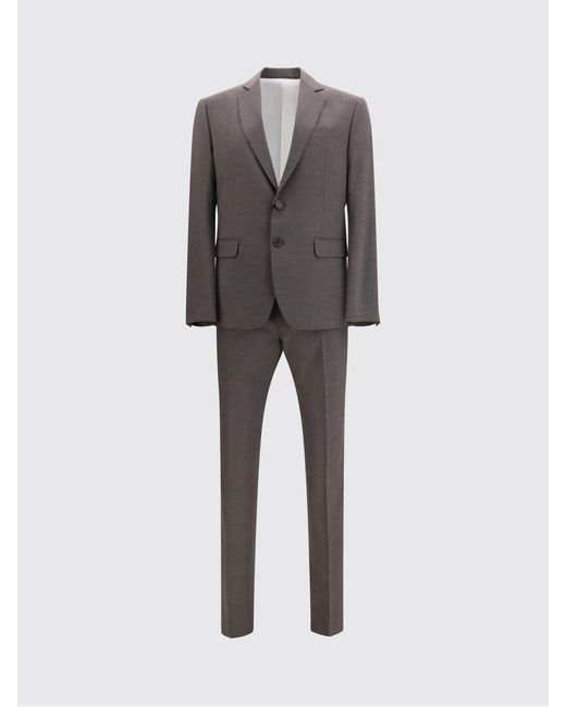 DSquared² Gray Single-Breasted Dress for men