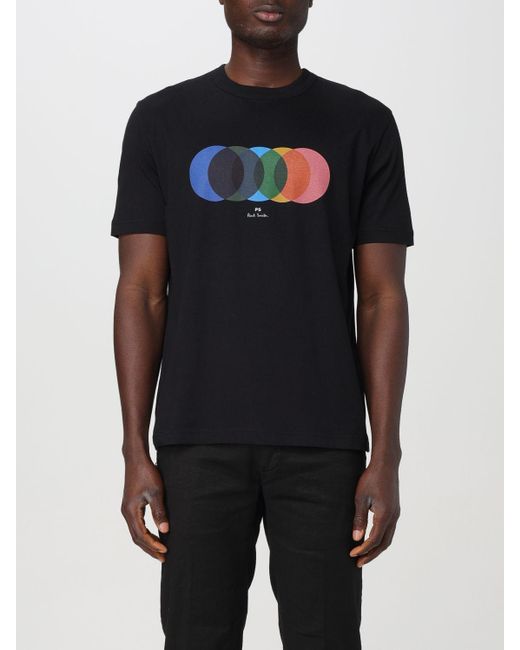 T-shirt PS by Paul Smith pour homme en coloris Black