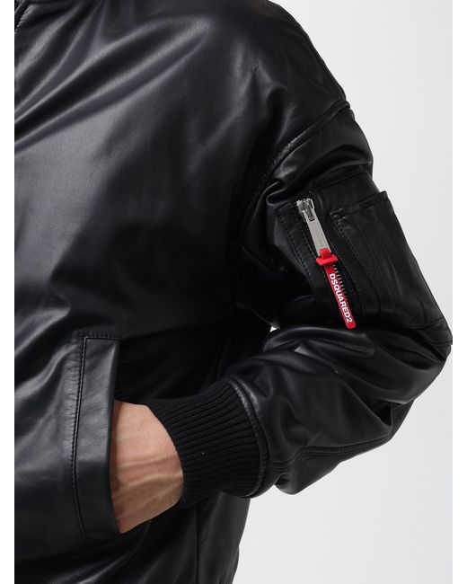 DSquared² Black Jacket for men