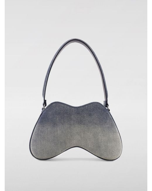 DIESEL Blue Denim Shoulder Bag