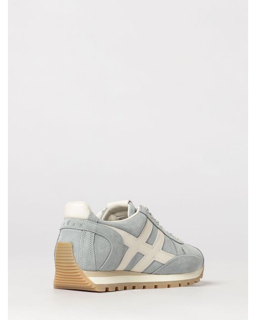 Hogan White 86Er Suede Sneakers