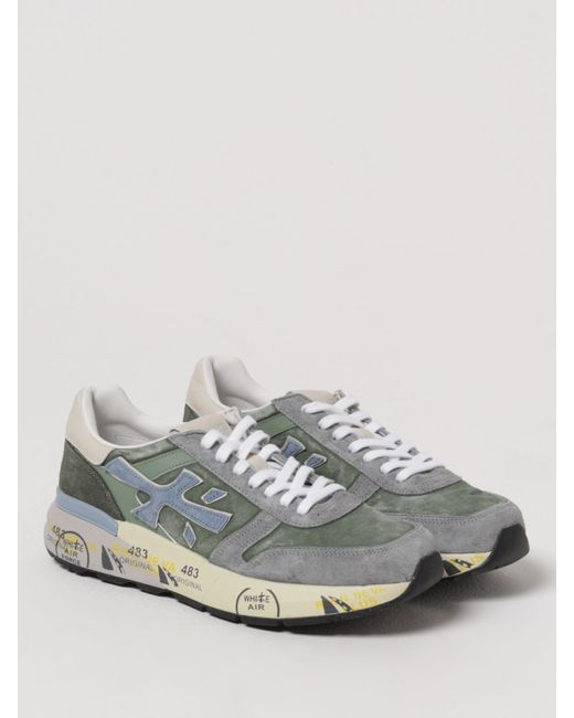 Premiata Green Shoes for men