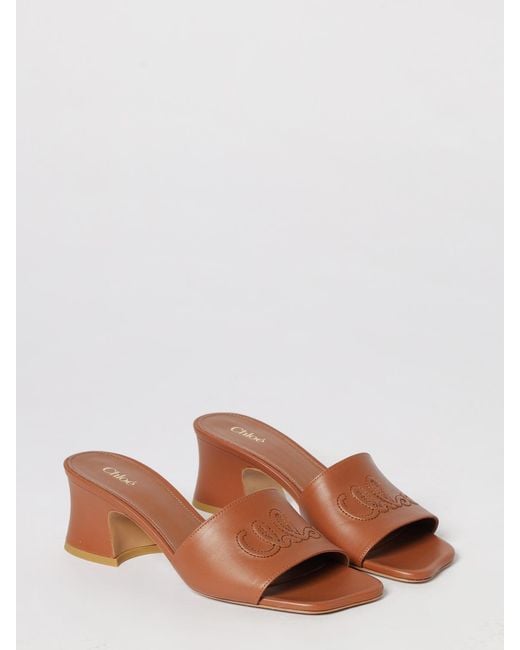 Chloé Brown ChloÉ Soleil Mules
