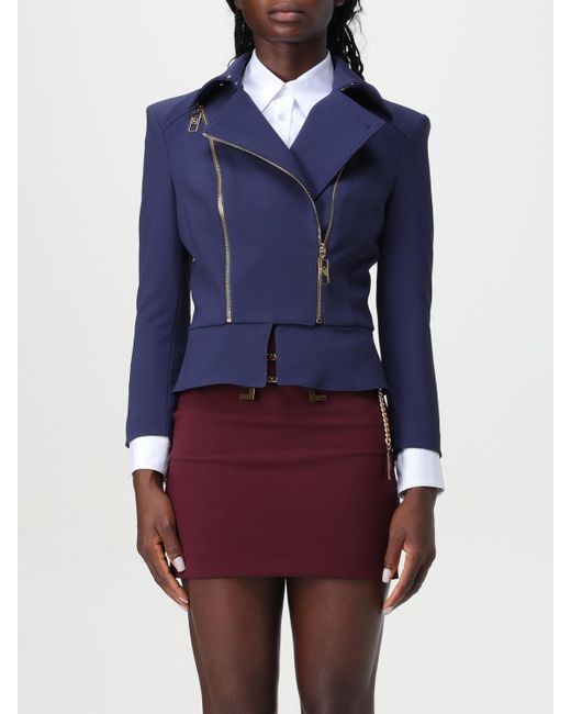 Elisabetta Franchi Blue Jacket