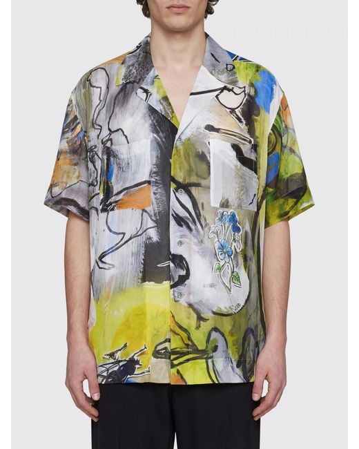 Vivienne Westwood Multicolor Casual Printed Cotton Shirt for men