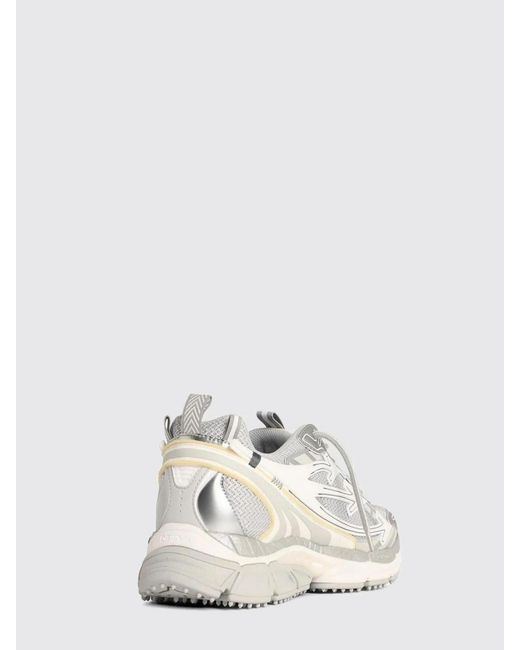 Off-White c/o Virgil Abloh Natural Be Right Back Leather And Mesh Sneakers for men