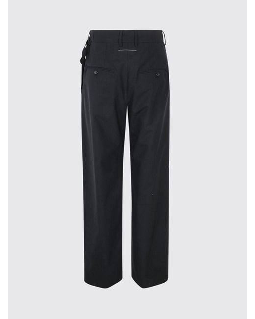 MM6 by Maison Margiela Blue Trousers