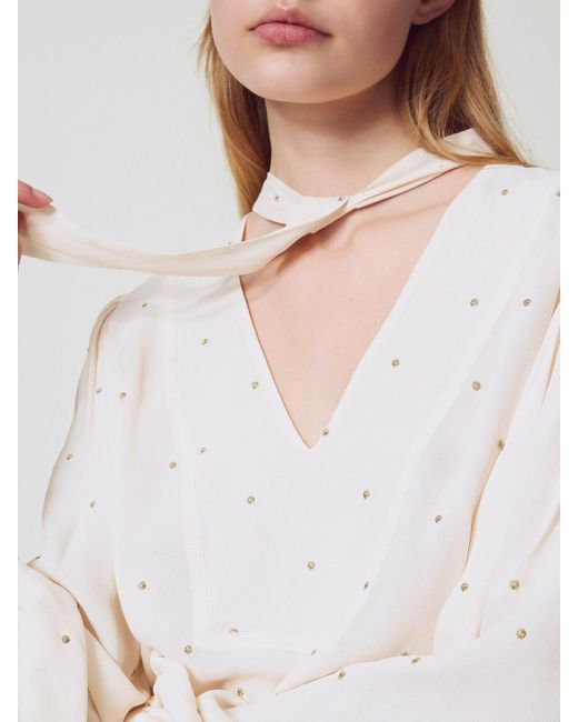 Camisa Mujer Twinset de color Blue