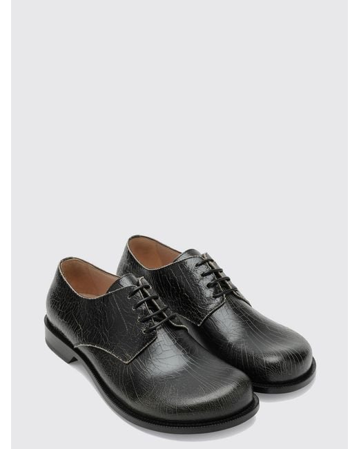 Loewe White Brogue Shoes for men