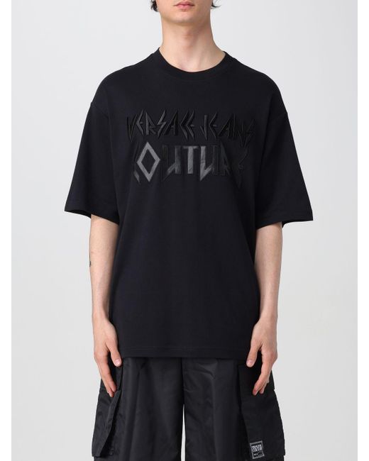 Versace Jeans Couture Black T-Shirt for men