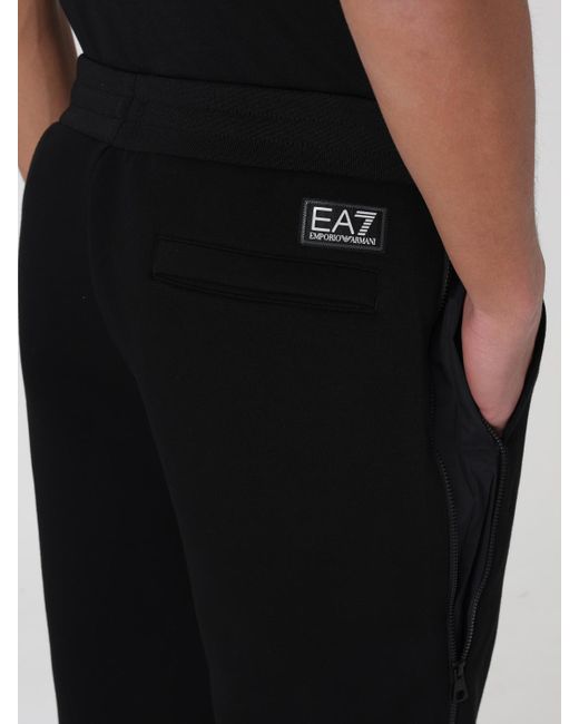 EA7 Black Sweatshirt for men
