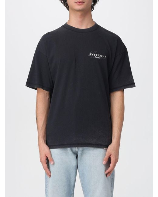 Represent Black T-Shirt for men