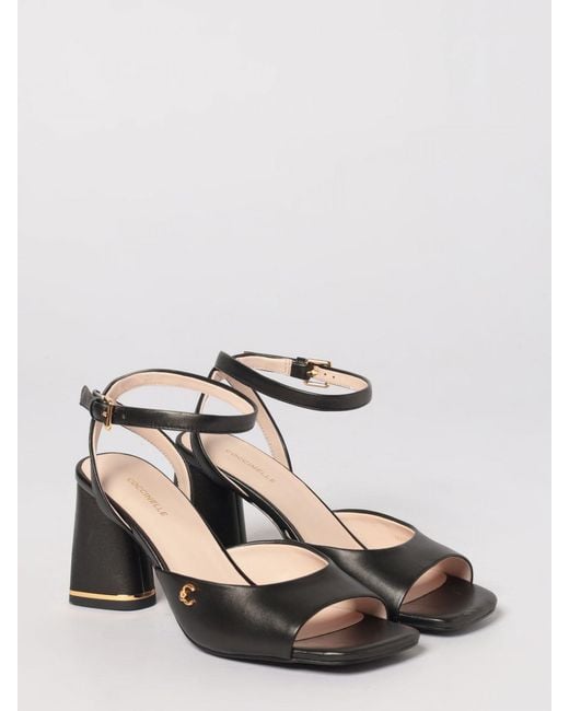 Coccinelle White C-Everyday Leather Sandals