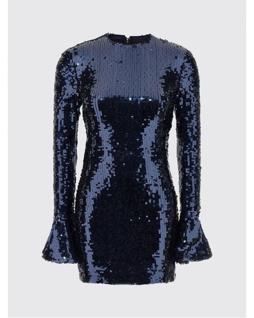 ROTATE BIRGER CHRISTENSEN Blue Sequin Dress